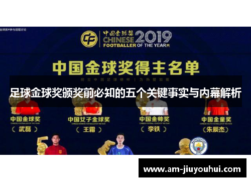 足球金球奖颁奖前必知的五个关键事实与内幕解析